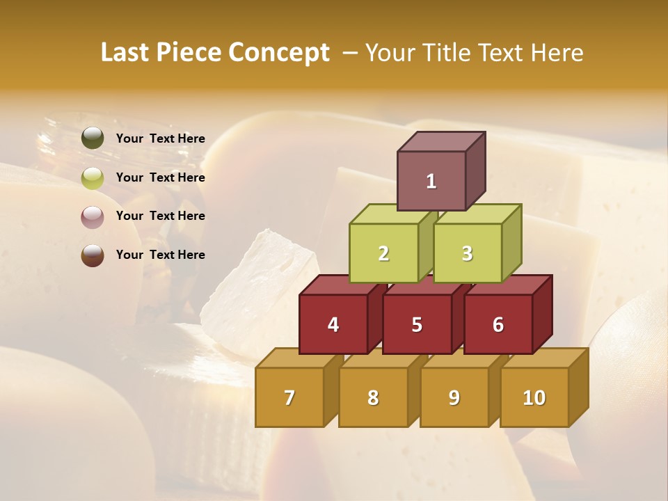 Five Fragility Bud PowerPoint Template