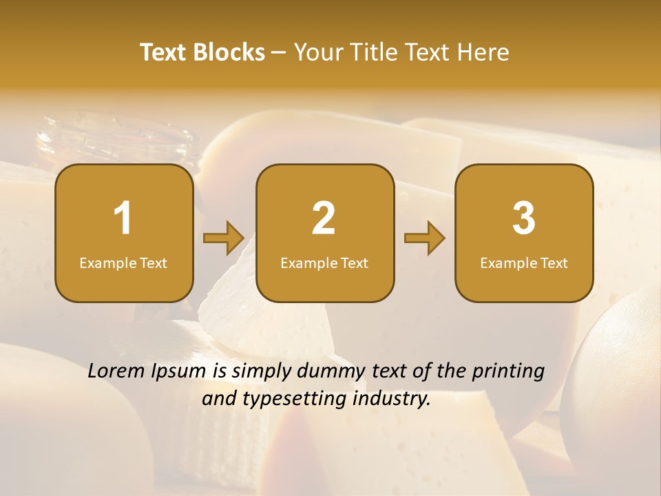 Five Fragility Bud PowerPoint Template