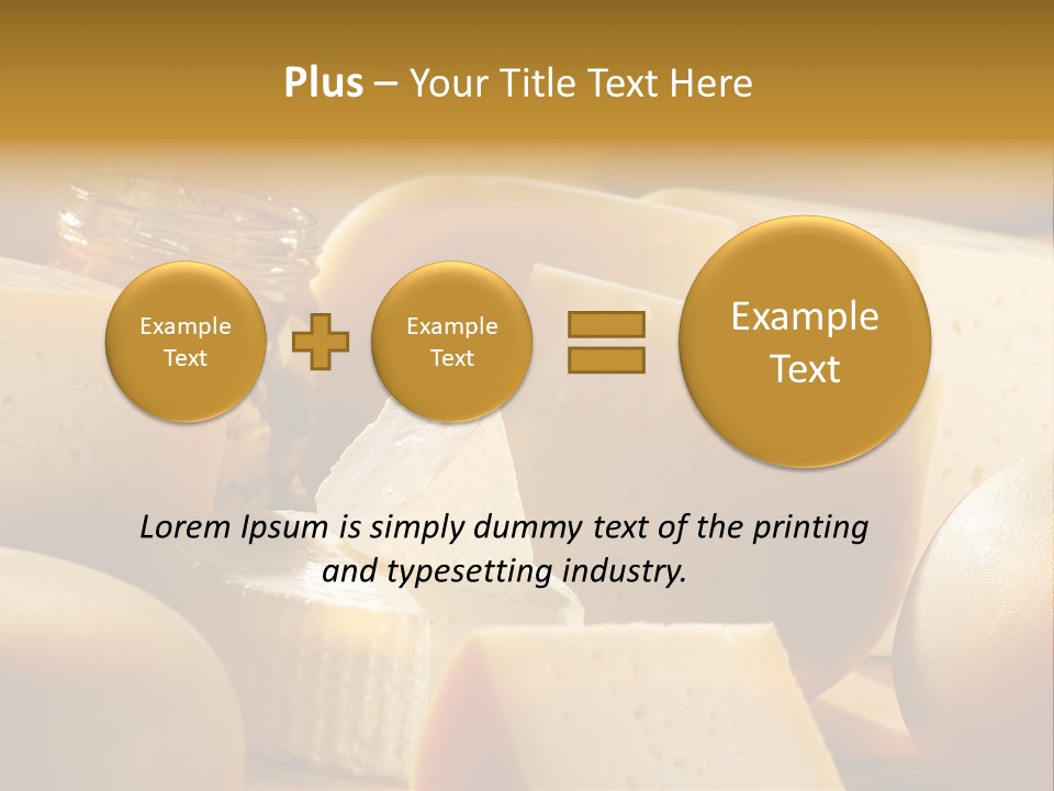 Five Fragility Bud PowerPoint Template