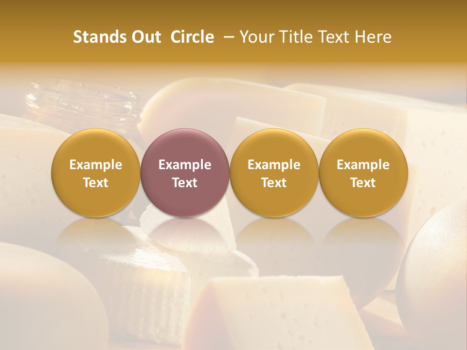 Five Fragility Bud PowerPoint Template