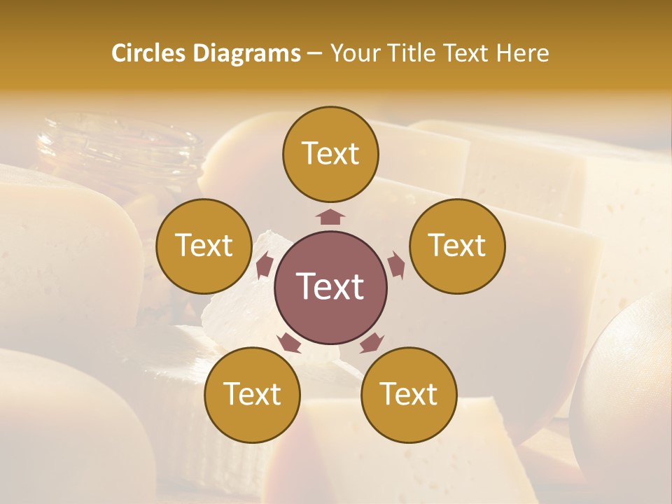 Five Fragility Bud PowerPoint Template