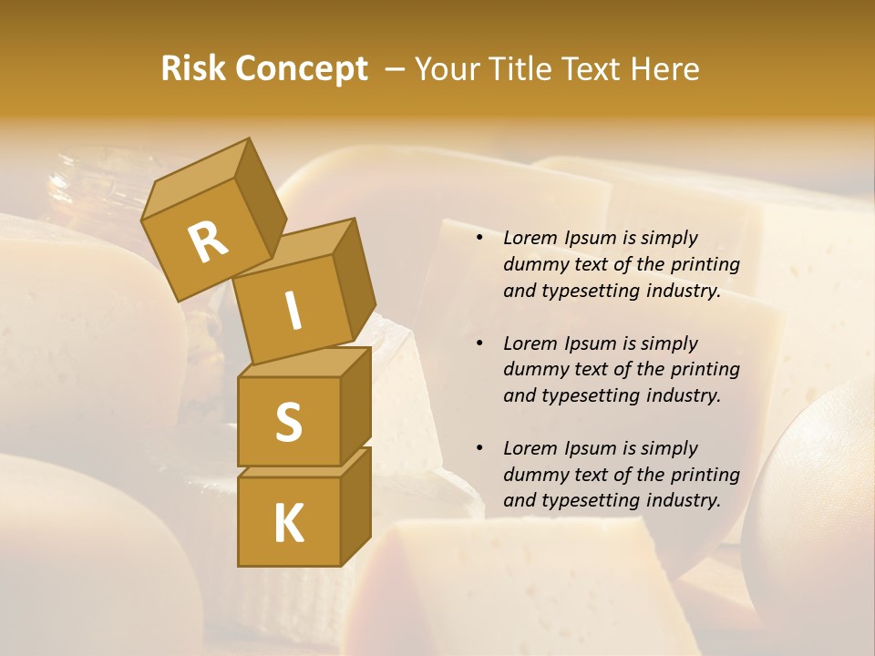 Five Fragility Bud PowerPoint Template