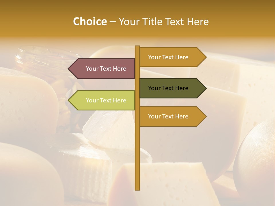 Five Fragility Bud PowerPoint Template