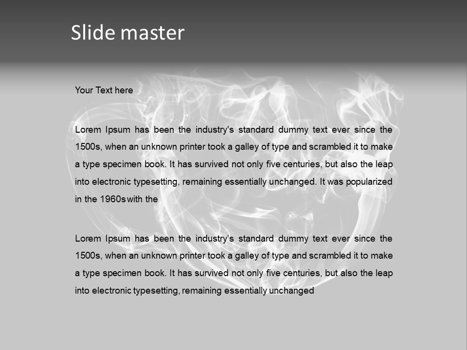 Greeting Anniversary Brightly PowerPoint Template