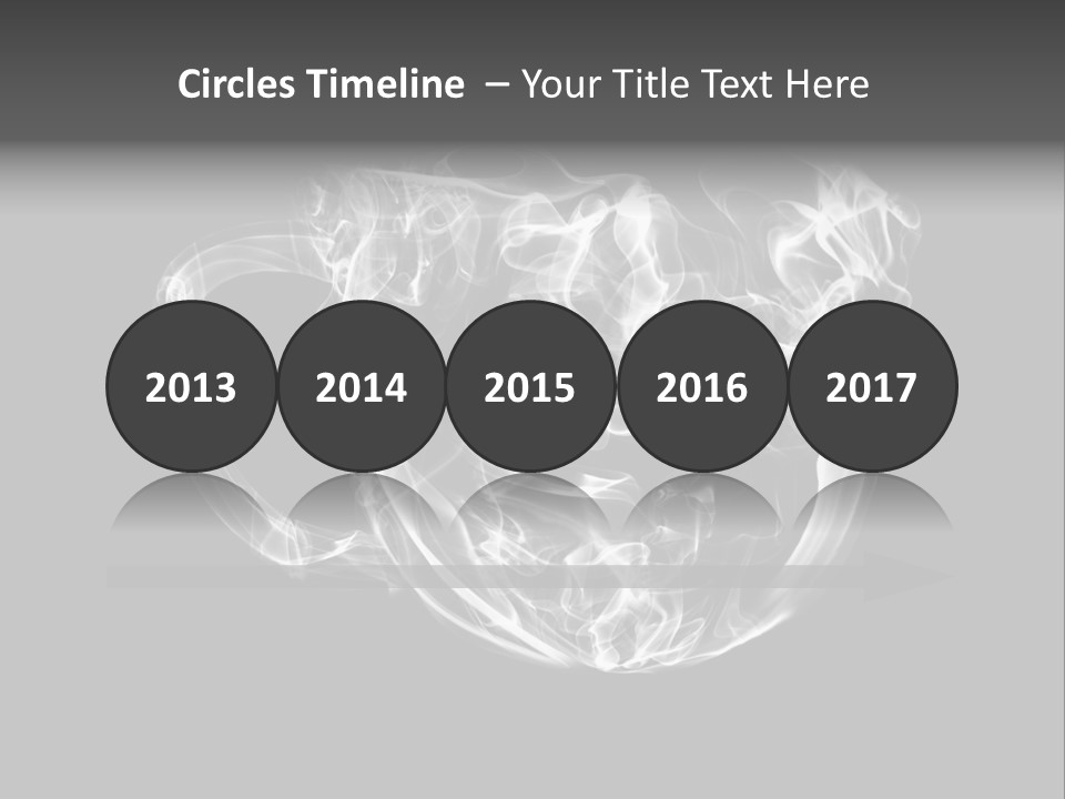 Greeting Anniversary Brightly PowerPoint Template