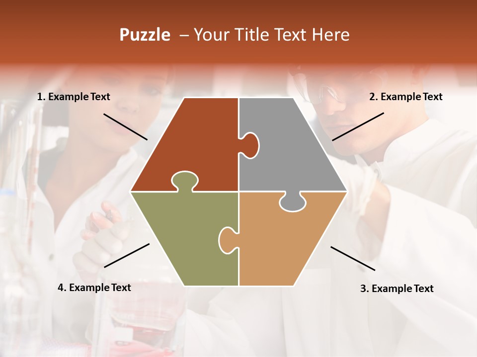 Biological Doctor White PowerPoint Template