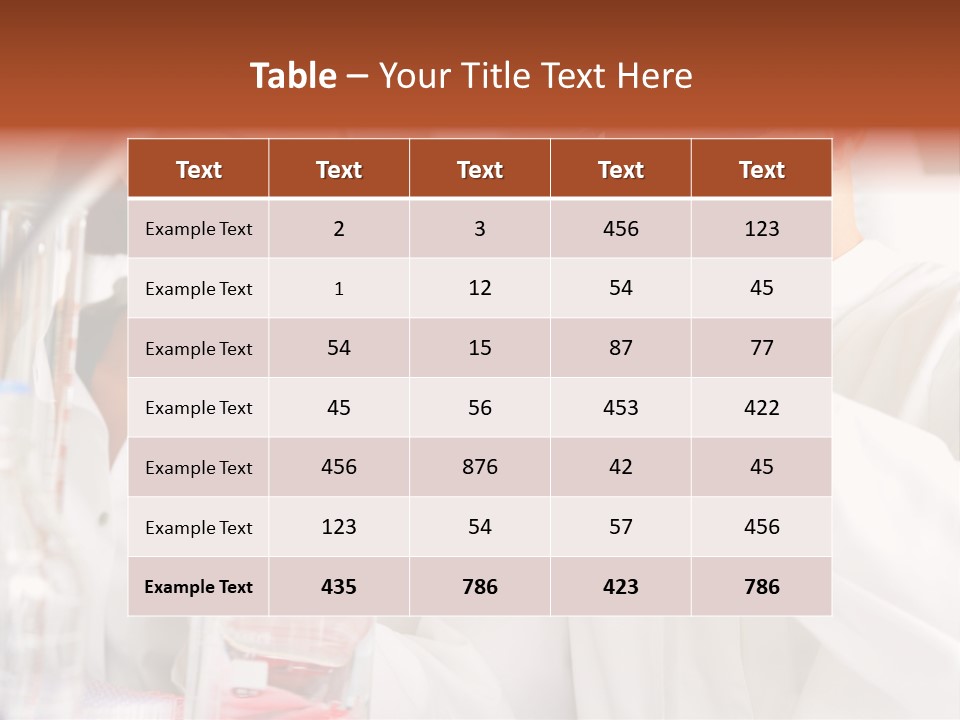 Biological Doctor White PowerPoint Template