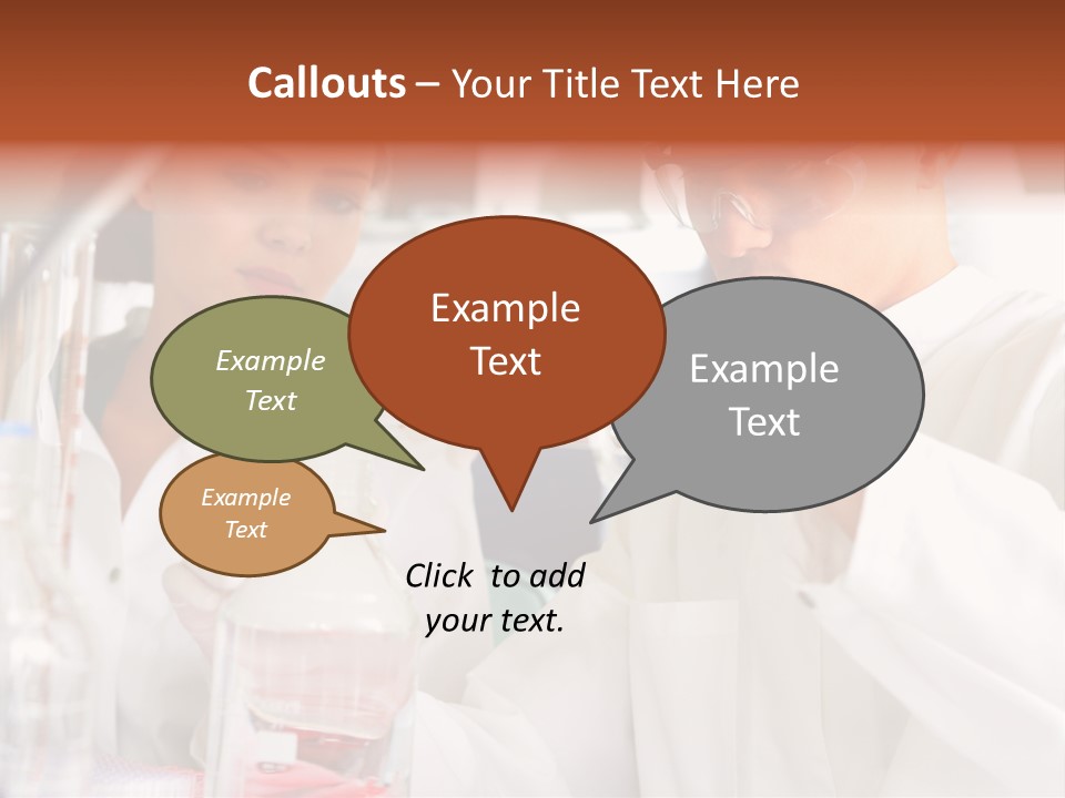 Biological Doctor White PowerPoint Template