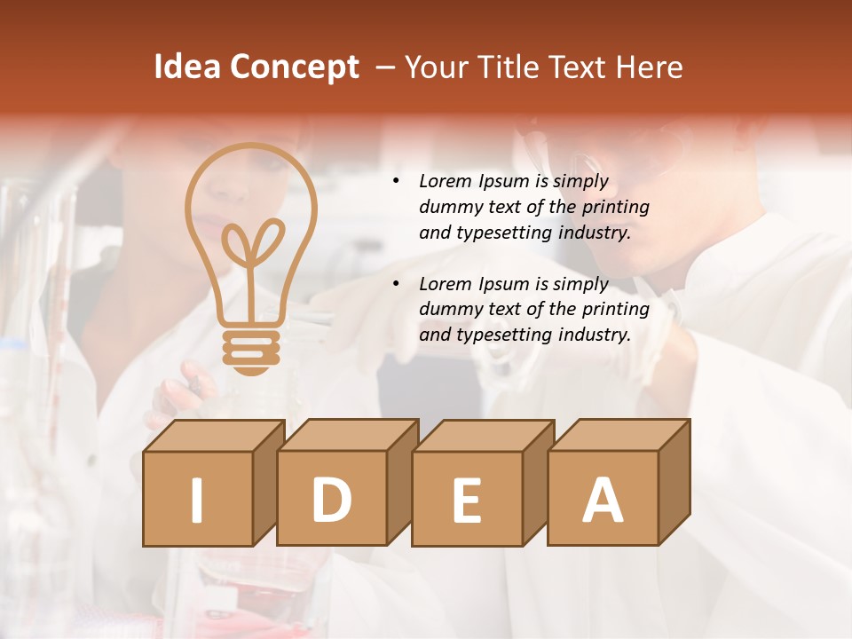 Biological Doctor White PowerPoint Template