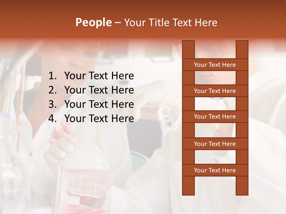 Biological Doctor White PowerPoint Template