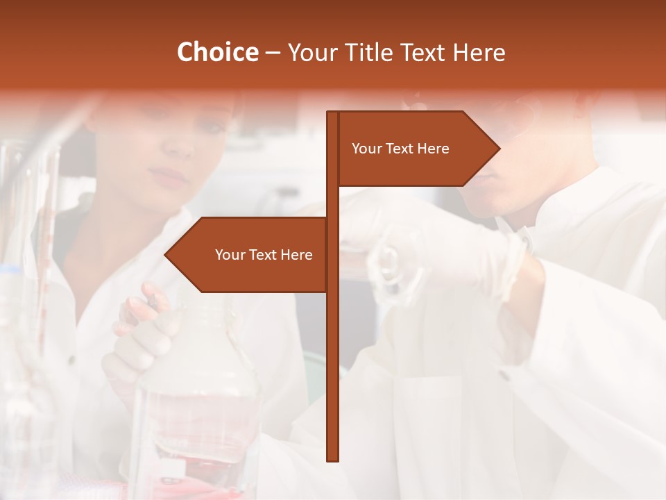 Biological Doctor White PowerPoint Template