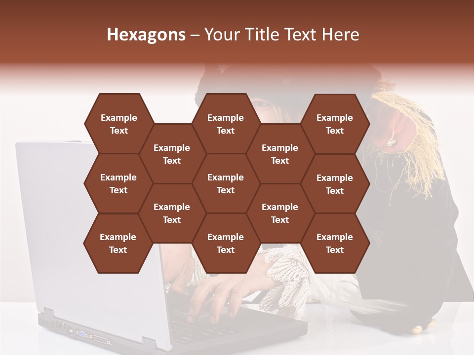 Indoor Screen Head PowerPoint Template