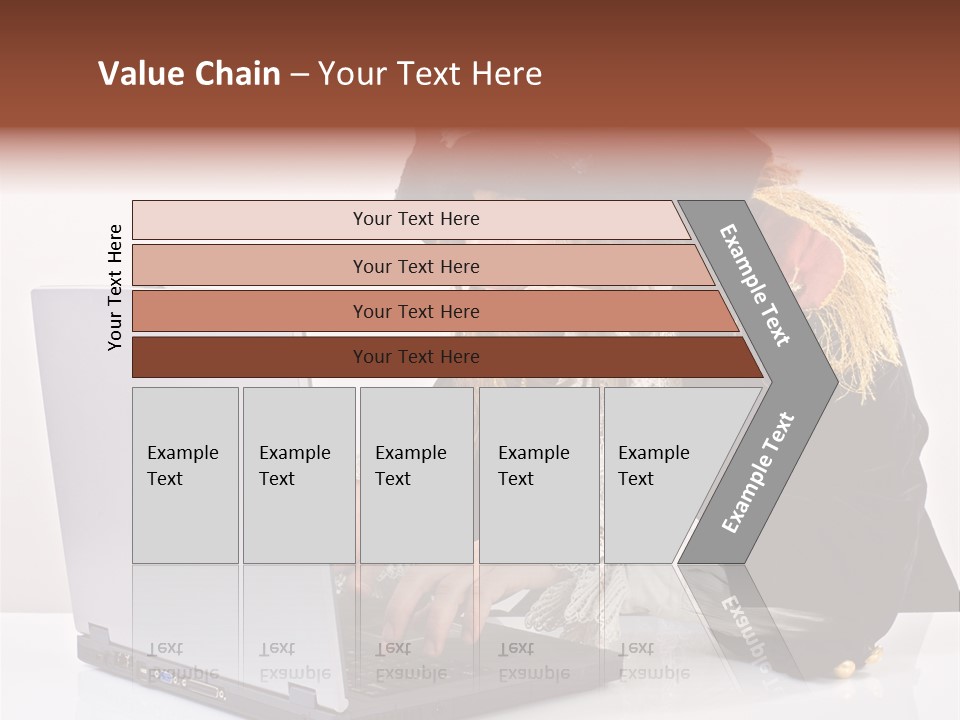 Indoor Screen Head PowerPoint Template