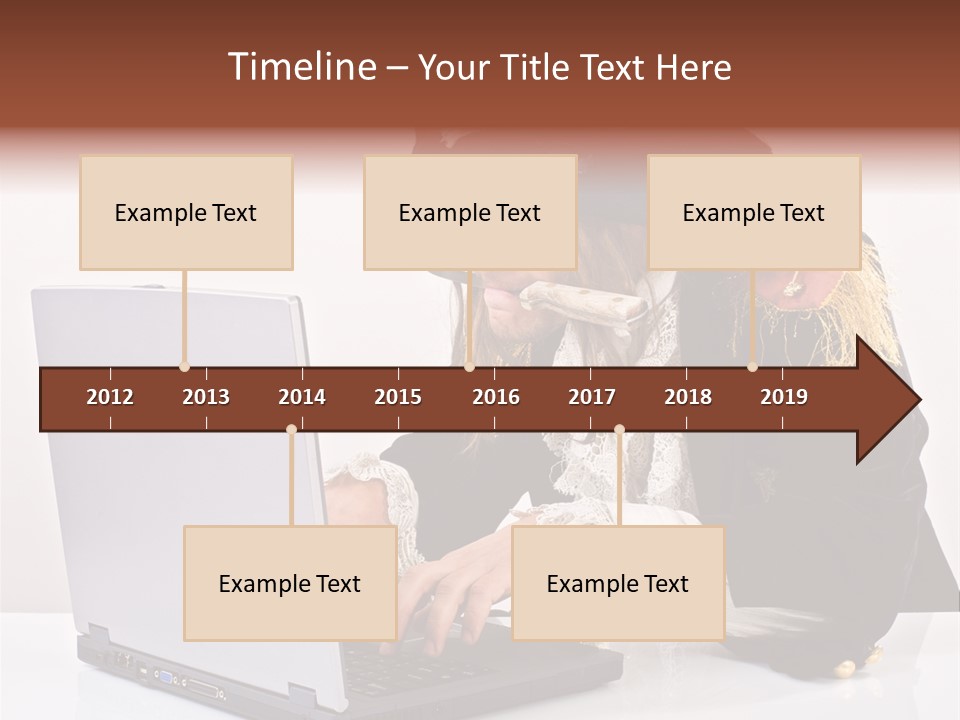 Indoor Screen Head PowerPoint Template