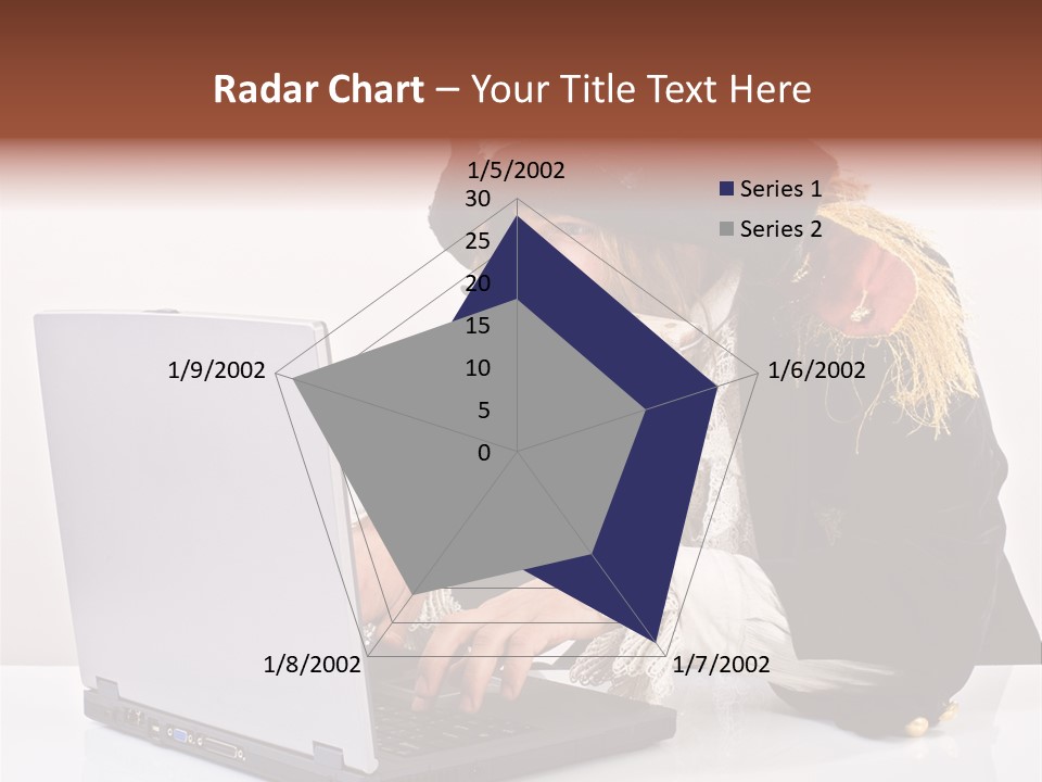Indoor Screen Head PowerPoint Template