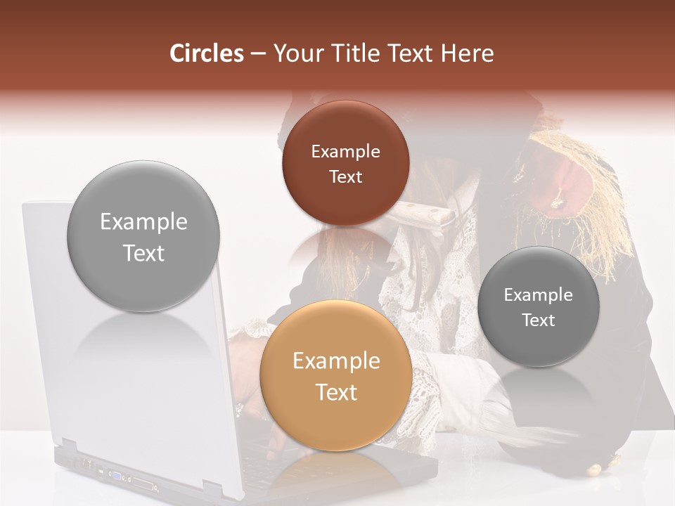 Indoor Screen Head PowerPoint Template