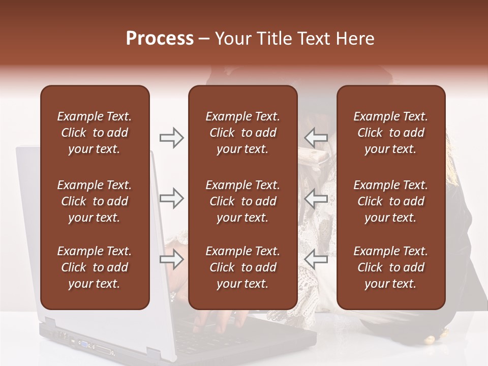 Indoor Screen Head PowerPoint Template