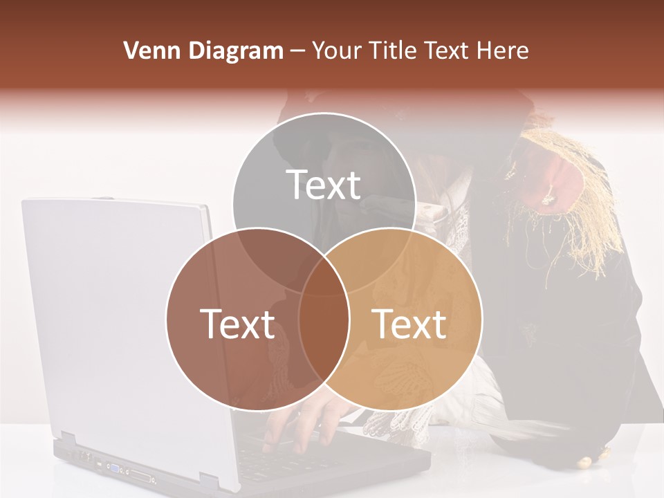 Indoor Screen Head PowerPoint Template