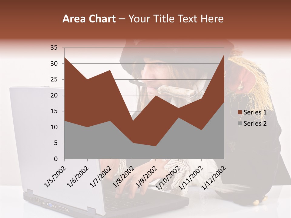 Indoor Screen Head PowerPoint Template