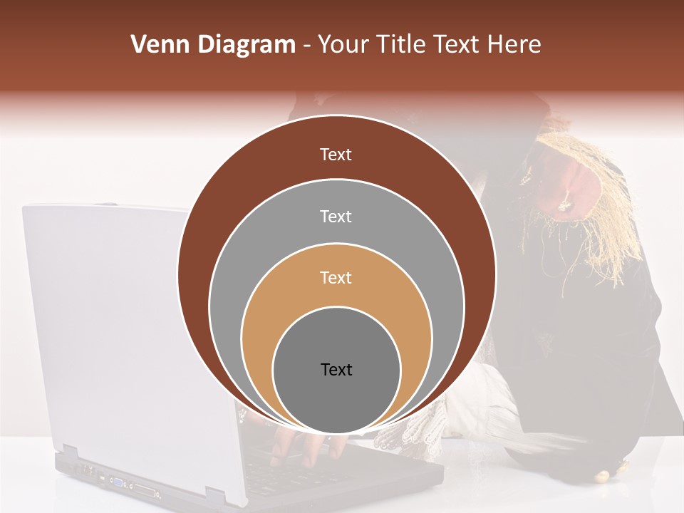 Indoor Screen Head PowerPoint Template