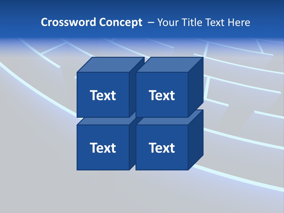 Maze Dare Escape PowerPoint Template