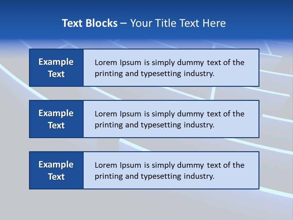 Maze Dare Escape PowerPoint Template
