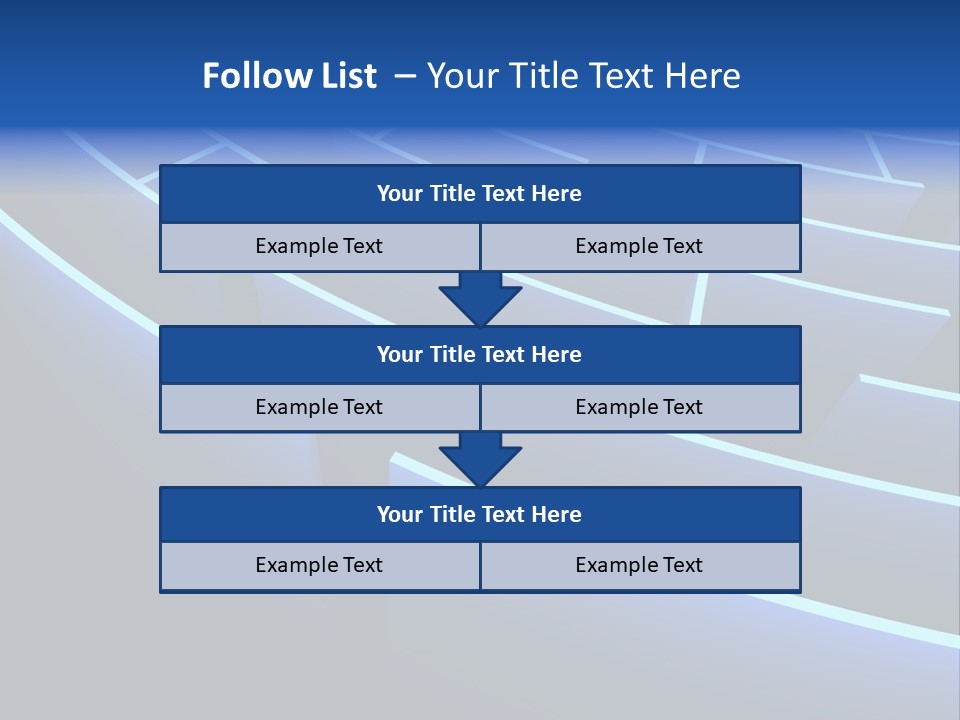 Maze Dare Escape PowerPoint Template