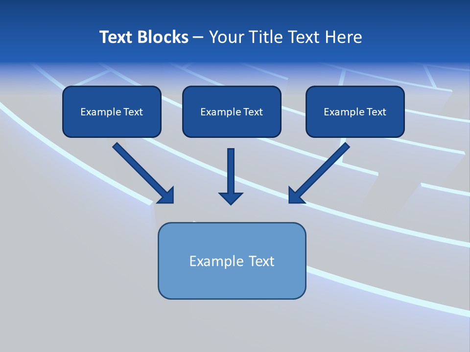 Maze Dare Escape PowerPoint Template