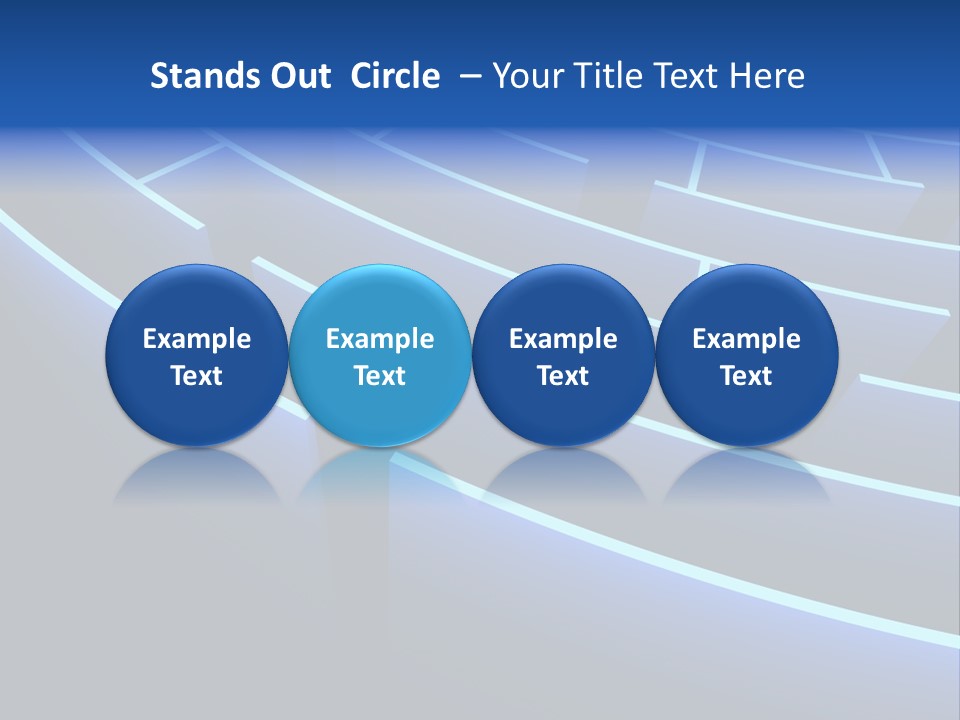Maze Dare Escape PowerPoint Template