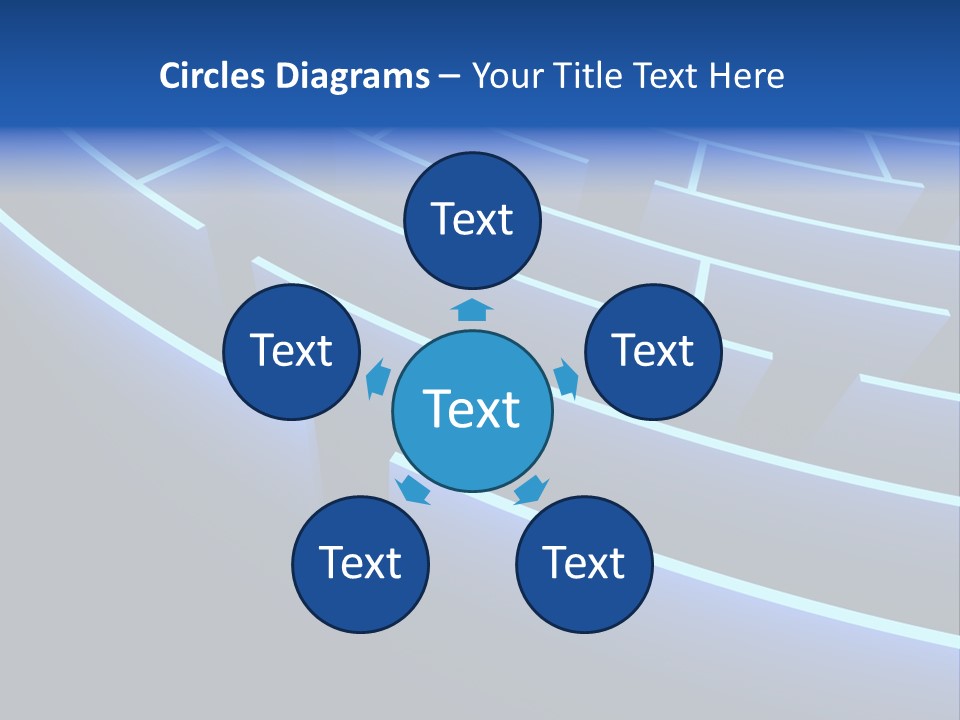 Maze Dare Escape PowerPoint Template