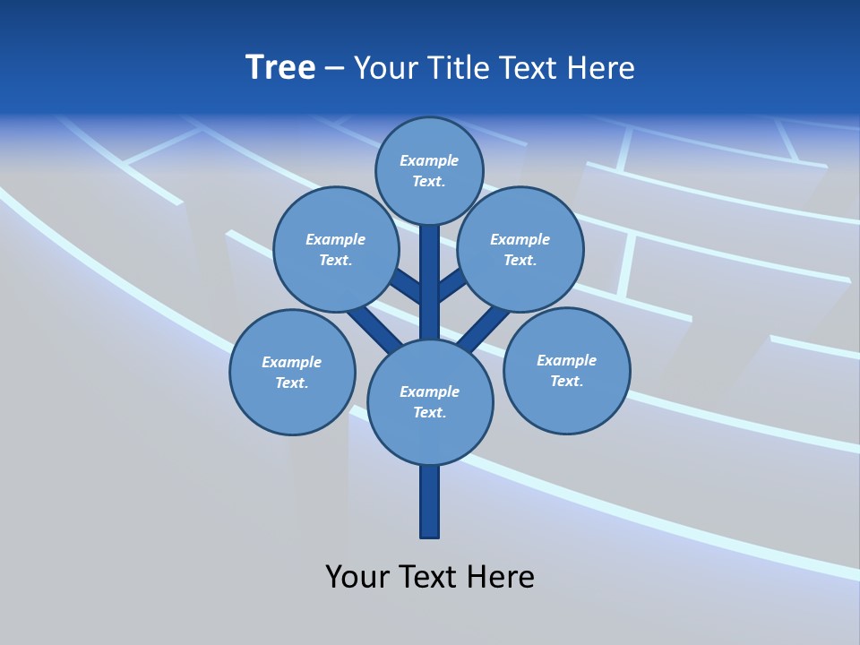 Maze Dare Escape PowerPoint Template