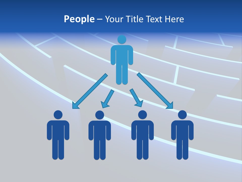 Maze Dare Escape PowerPoint Template