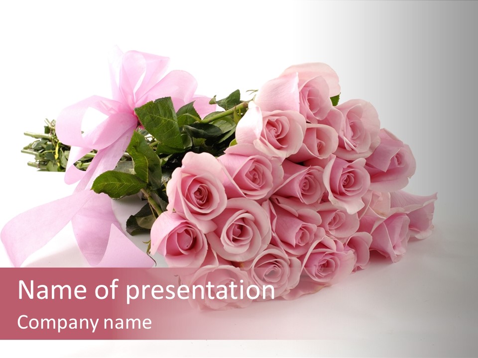 Five Fragility Bud PowerPoint Template