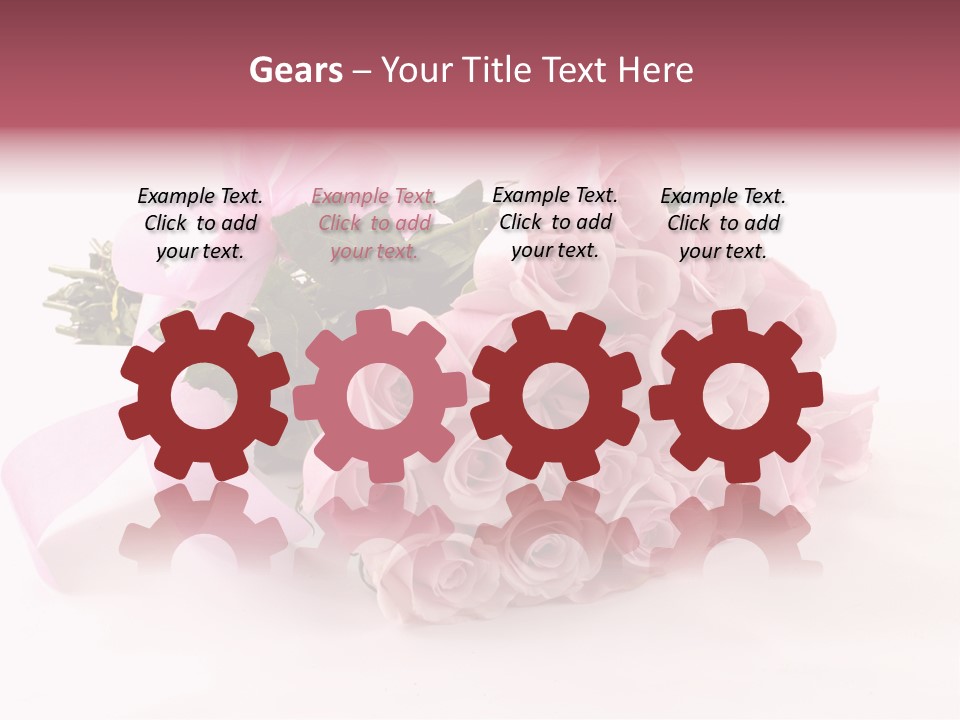 Five Fragility Bud PowerPoint Template