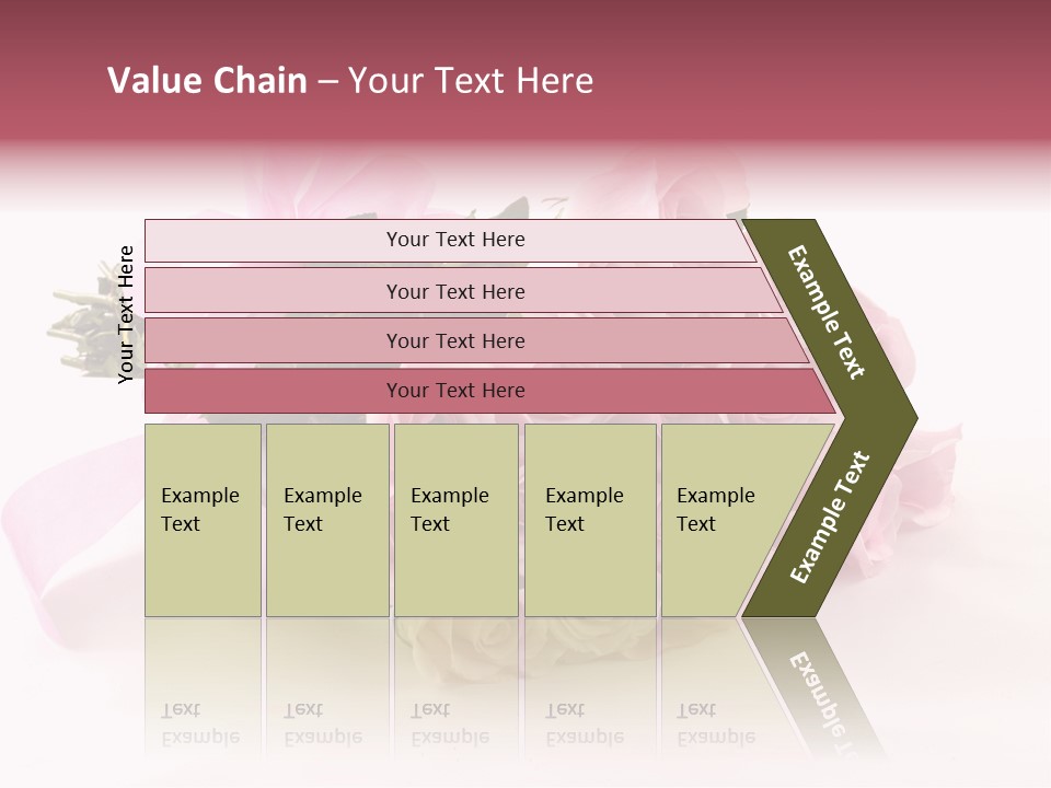 Five Fragility Bud PowerPoint Template