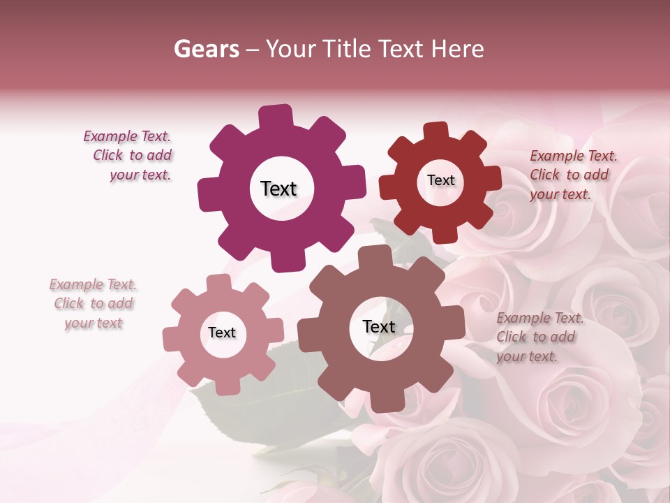 Greeting Anniversary Brightly PowerPoint Template