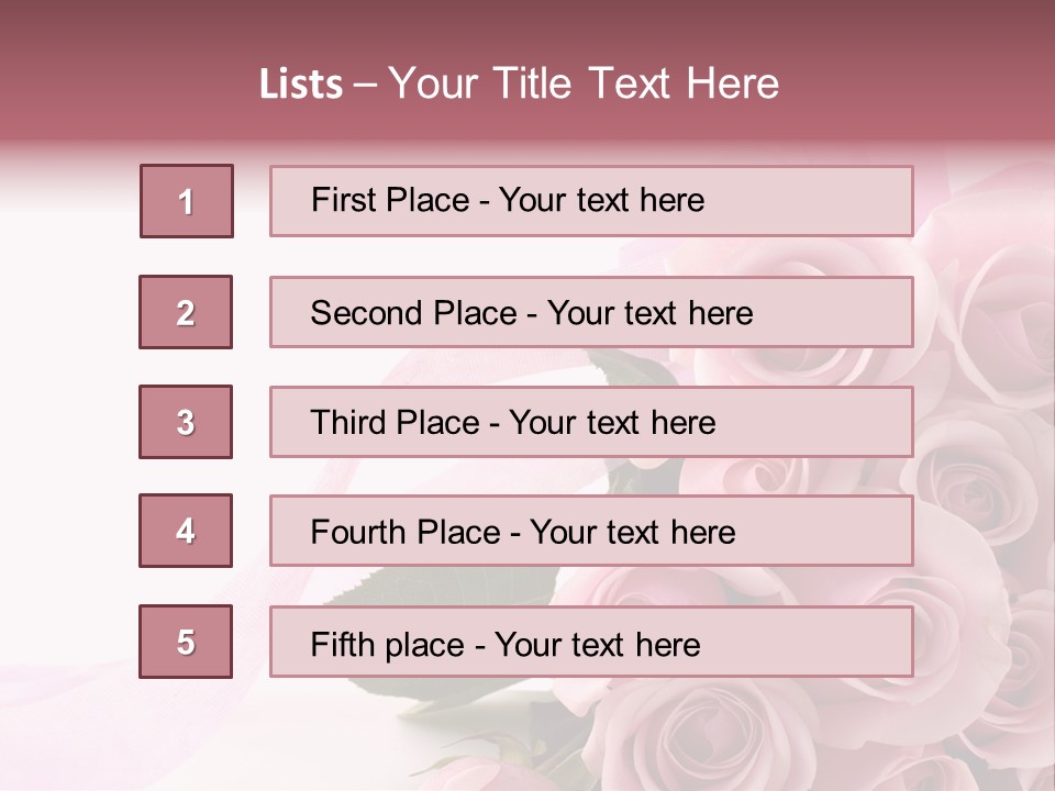 Greeting Anniversary Brightly PowerPoint Template