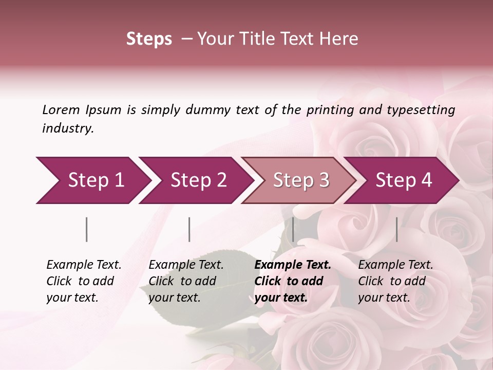 Greeting Anniversary Brightly PowerPoint Template