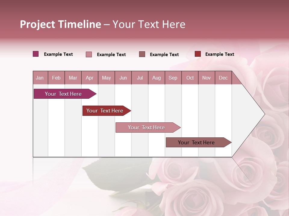 Greeting Anniversary Brightly PowerPoint Template