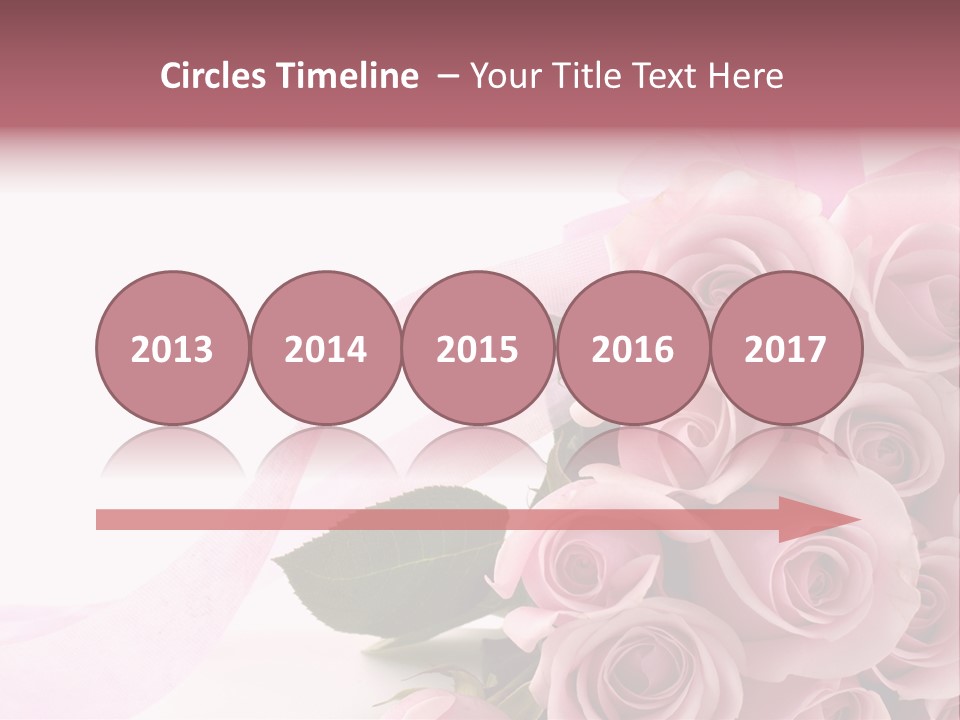 Greeting Anniversary Brightly PowerPoint Template