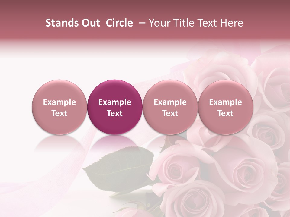 Greeting Anniversary Brightly PowerPoint Template