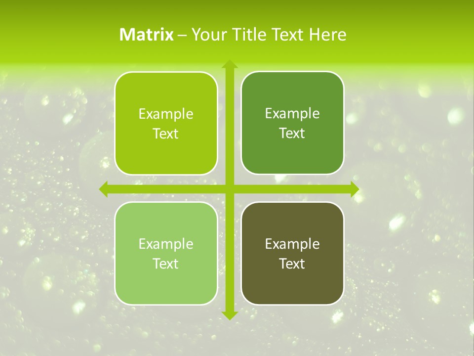 Droplet Red Wet PowerPoint Template