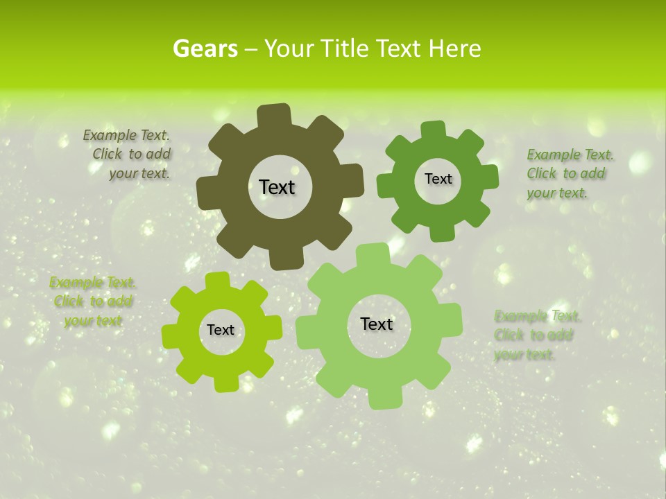 Droplet Red Wet PowerPoint Template