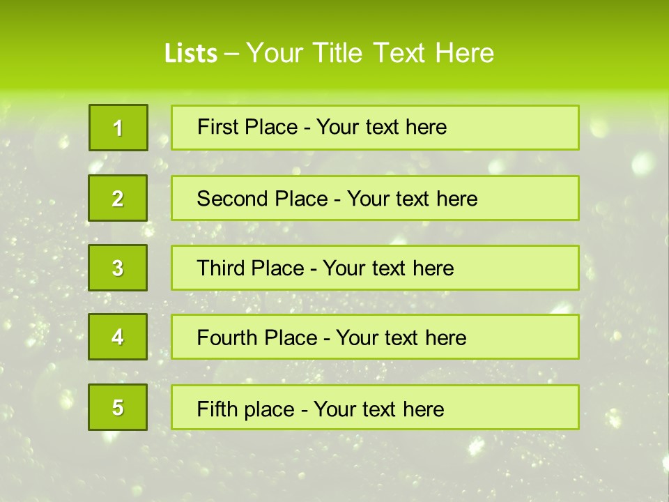 Droplet Red Wet PowerPoint Template