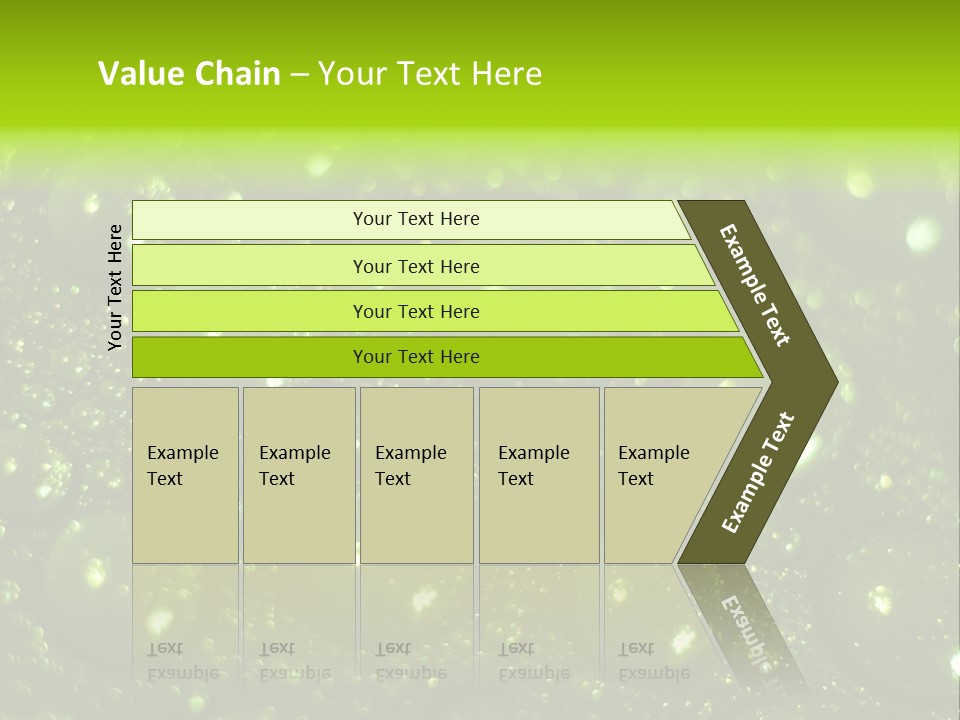 Droplet Red Wet PowerPoint Template