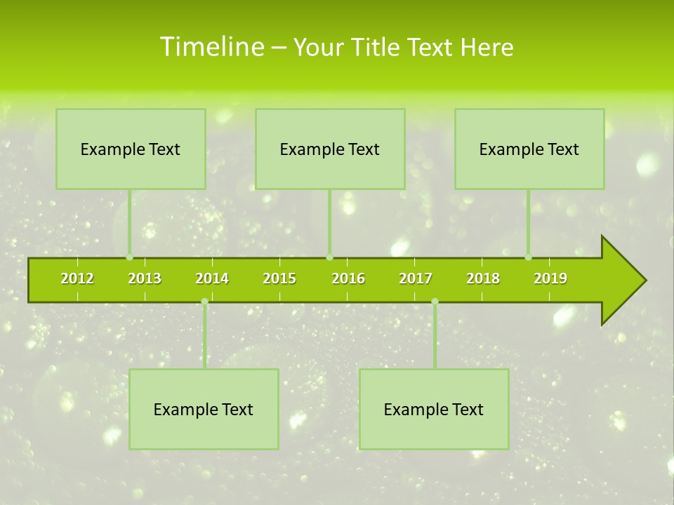 Droplet Red Wet PowerPoint Template