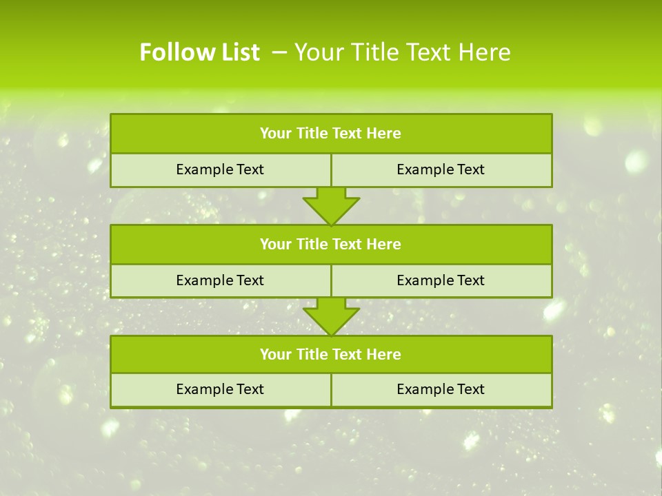 Droplet Red Wet PowerPoint Template