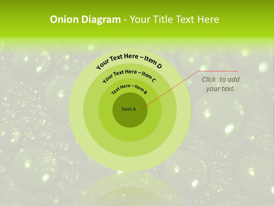 Droplet Red Wet PowerPoint Template