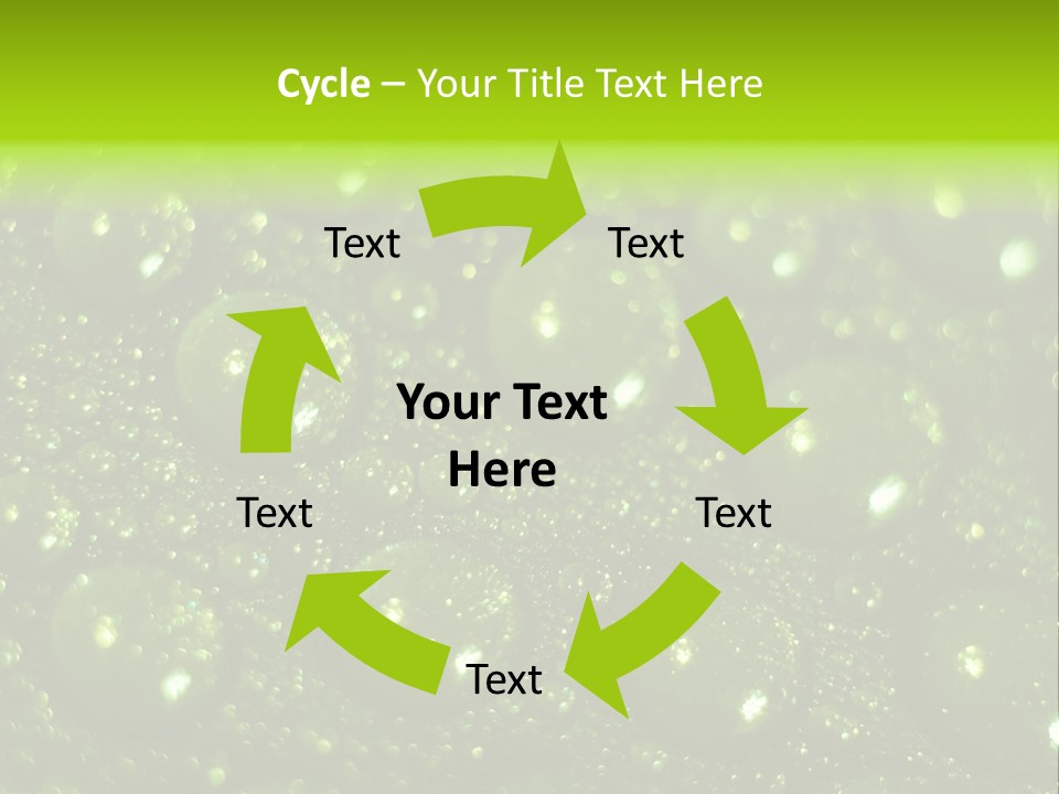 Droplet Red Wet PowerPoint Template