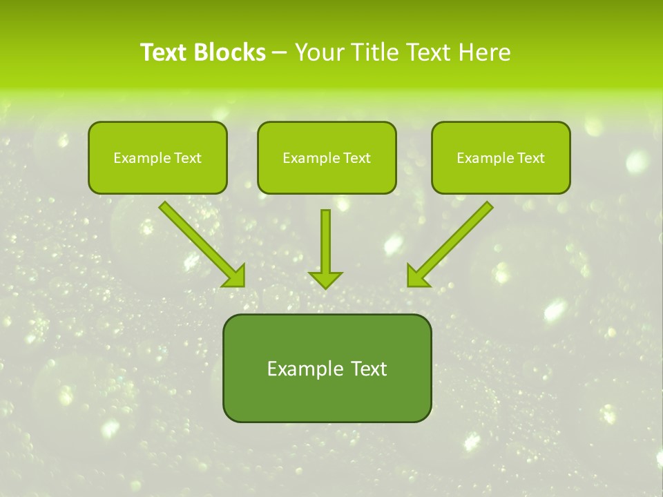 Droplet Red Wet PowerPoint Template